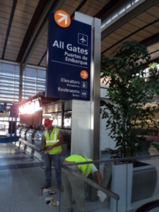 Big Build - Airport Signs