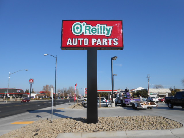 Pole Sign - O’Reilly Auto Parts Oakdale