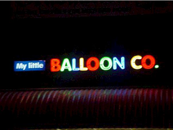 Open Face Neon - My Little Balloon Co.