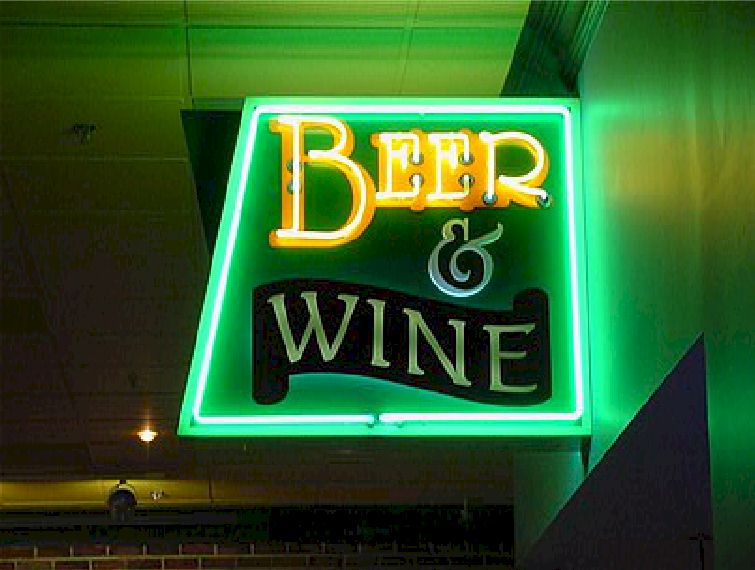 Custom Signs - Beer & Wine