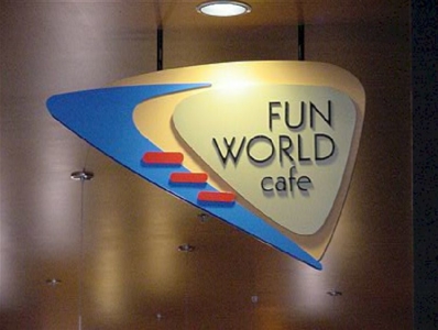 Custom Signs - Fun World Cafe