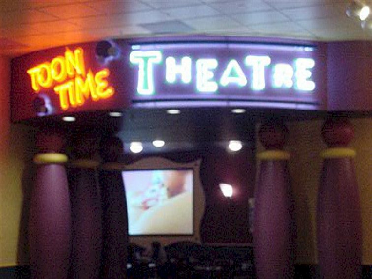 Open Face Neon - Toon Time Theater